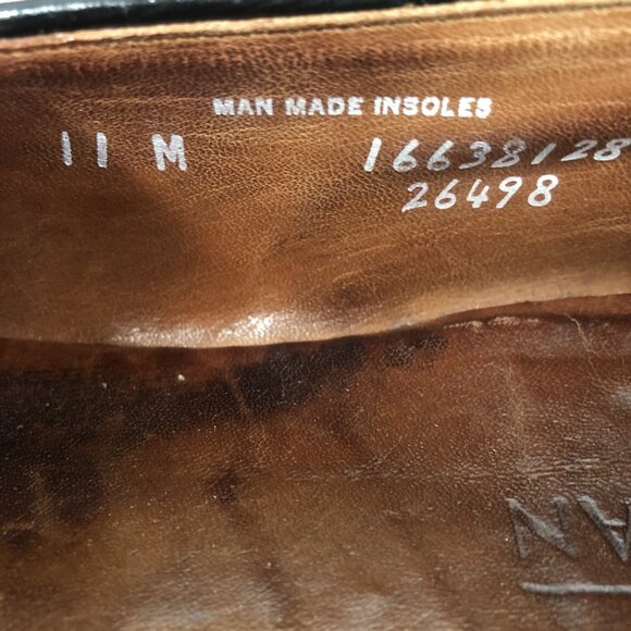 BOSTONIAN Men's Size 11 M Leather Loafer Oxblood Burgundy Made in USA Shoes - Picture 9 of 11